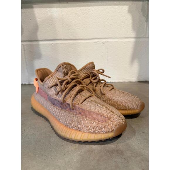 Preowned adidas Yeezy Boost 350 V2 Clay Sz 8M/9.5W - Picture 4 of 9
